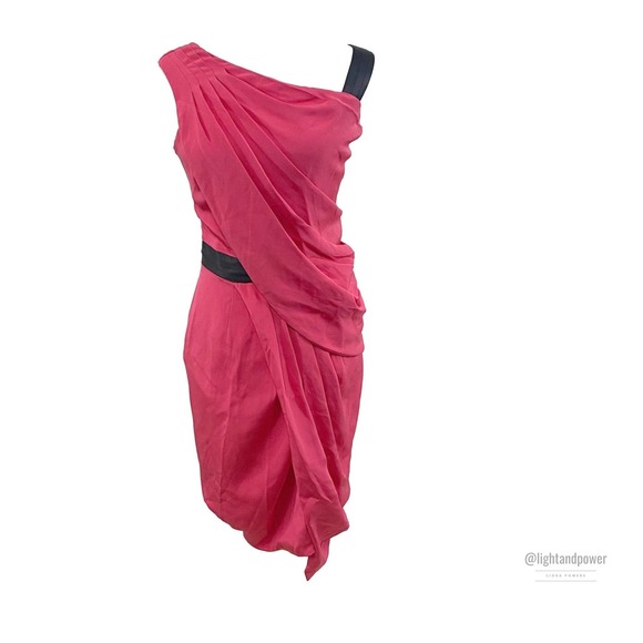Kimora Lee Simmons Dresses & Skirts - Kimora Lee Simmons One Shoulder Drape Dress 2 NWT